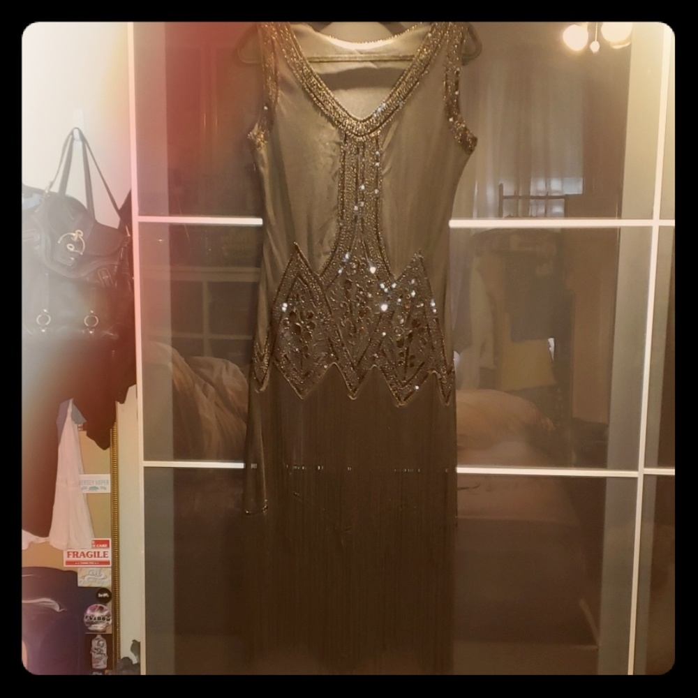 Unique Vintage Flapper Dress (Halloween perfect!)